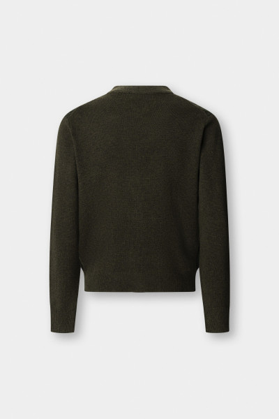 PULÓVER HACKETT LONDON POW CARDI HYBRID - Kép 8