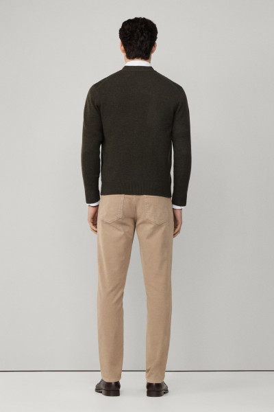 PULÓVER HACKETT LONDON POW CARDI HYBRID - Kép 5