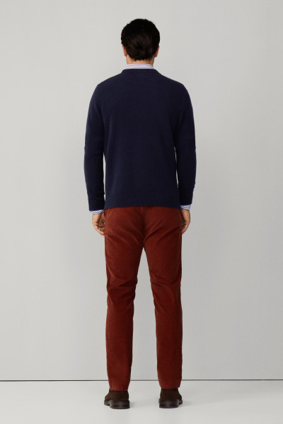 SVETR HACKETT LONDON HARRY KNIT CREW - Fotografie č. 6