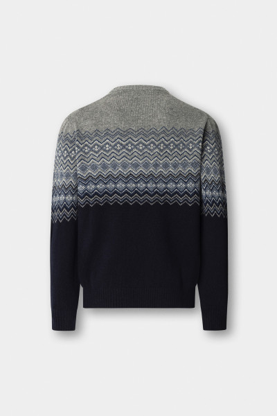 PULÓVER HACKETT LONDON FAIRISLE CREW - Kép 8