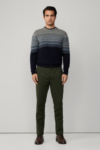 PULÓVER HACKETT LONDON FAIRISLE CREW - Kép 3