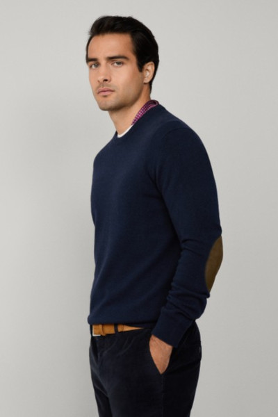 PULÓVER HACKETT LONDON MERINO CASH MIX CREW - Kép 7