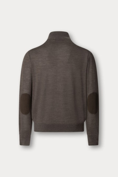 PULÓVER HACKETT LONDON MERINO SILK HZIP - Kép 2