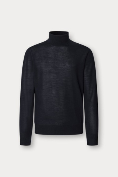 PULÓVER HACKETT LONDON MERINO SILK ROLL NECK - Kép 7