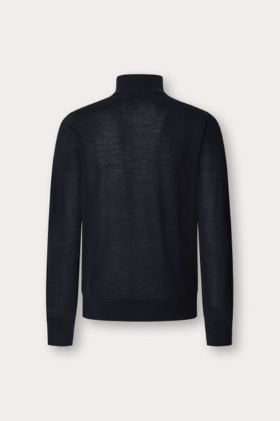 PULÓVER HACKETT LONDON MERINO SILK ROLL NECK - Kép 8