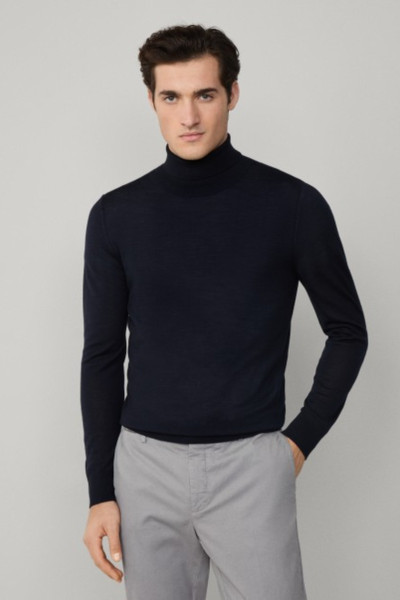 PULÓVER HACKETT LONDON MERINO SILK ROLL NECK - Kép 1