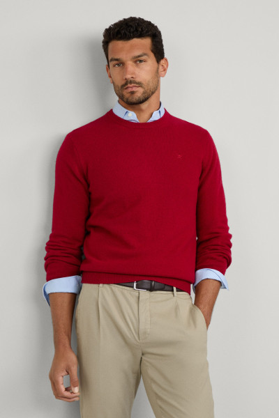 SVETR HACKETT LONDON LAMBSWOOL CREW - Fotografie č. 3