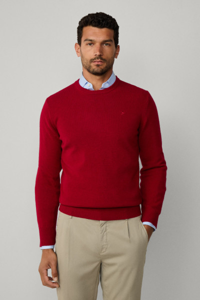 SVETR HACKETT LONDON LAMBSWOOL CREW - Fotografie č. 1