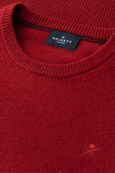 SVETR HACKETT LONDON LAMBSWOOL CREW - Fotografie č. 9