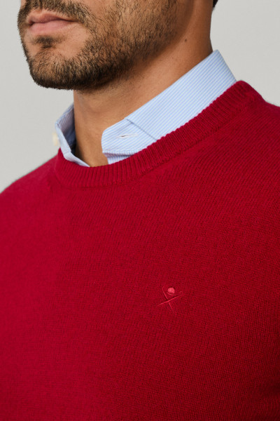 SVETR HACKETT LONDON LAMBSWOOL CREW - Fotografie č. 2