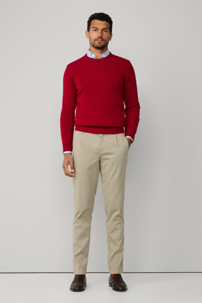 SVETR HACKETT LONDON LAMBSWOOL CREW - Fotografie č. 5