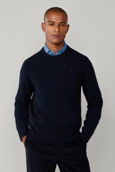 PULÓVER HACKETT LONDON LAMBSWOOL CREW - Kép 1