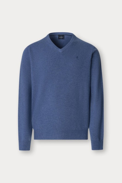 PULÓVER HACKETT LONDON LAMBSWOOL V NECK - Kép 1