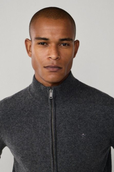 PULÓVER HACKETT LONDON LAMBSWOOL FZIP - Kép 2