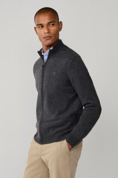 PULÓVER HACKETT LONDON LAMBSWOOL FZIP - Kép 7