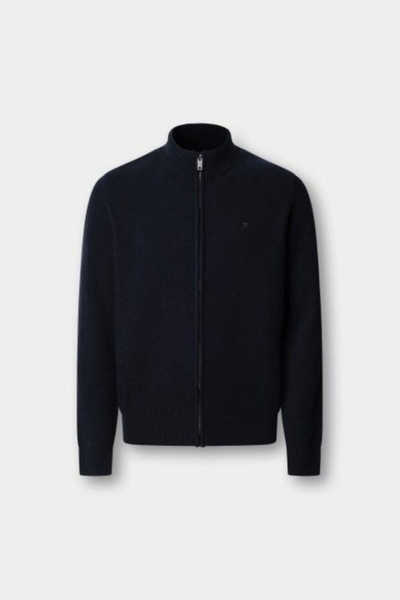 PULÓVER HACKETT LONDON LAMBSWOOL FZIP - Kép 9