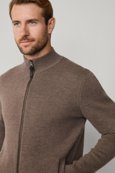 PULÓVER HACKETT LONDON MILANO FZIP - Kép 6