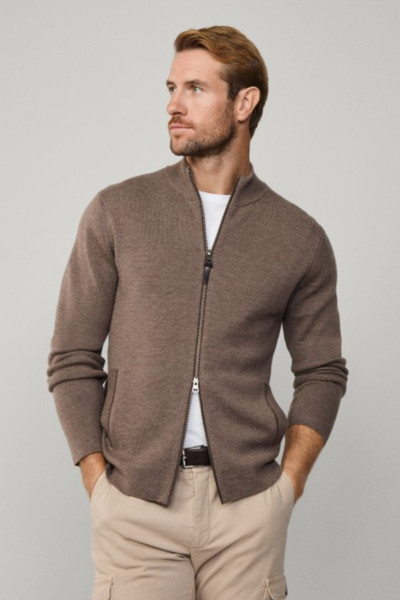 PULÓVER HACKETT LONDON MILANO FZIP - Kép 1