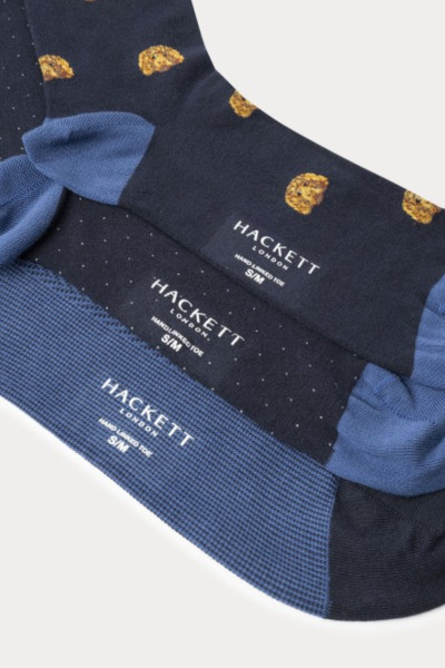 ZOKNI HACKETT LONDON HARRY ALLOVER SOCKS 3P - Kép 3