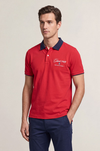 POLOKOŠEĽA GANT GRAPHIC SS PIQUE POLO - Fotografia č. 1