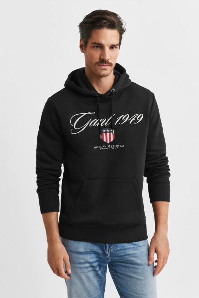 MIKINA GANT GRAPHIC HOODIE - Fotografia č. 1