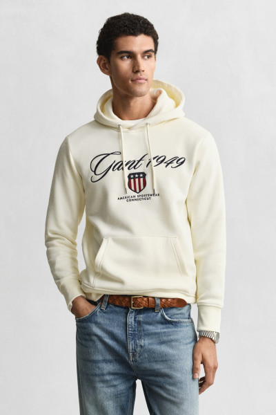 MIKINA GANT GRAPHIC HOODIE - Fotografia č. 1