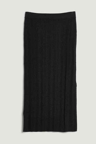 SZOKNYA GANT METALLIC RIBBED KNIT SKIRT - Kép 1