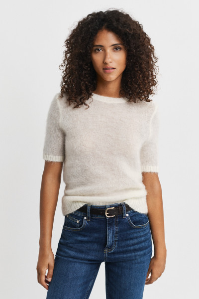 SVETR GANT MOHAIR BLEND SS C-NECK - Fotografie č. 1