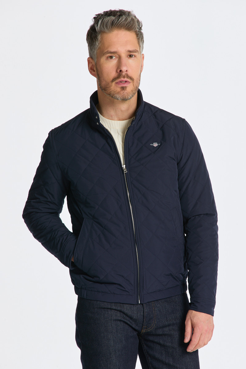 E-shop BUNDA GANT QUILTED WINDCHEATER EVENING BLUE