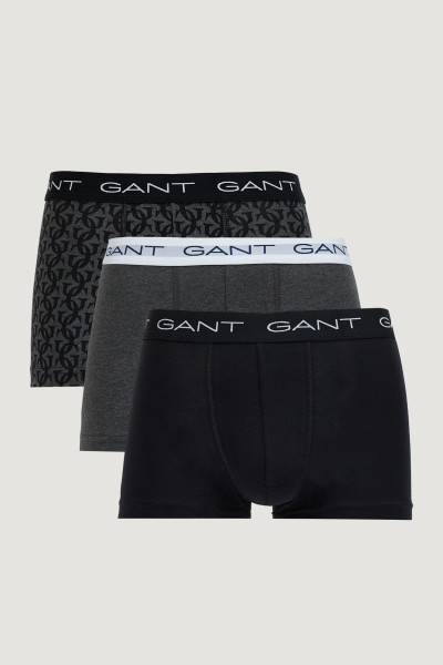 SPODNÁ BIELIZEŇ GANT MONOGRAM PRINT TRUNK 3-PACK GB - Fotografia č. 1