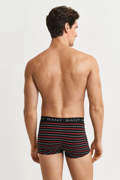 SPODNÁ BIELIZEŇ GANT STRIPED TRUNK 3-PACK GIFT BOX - Fotografia č. 3