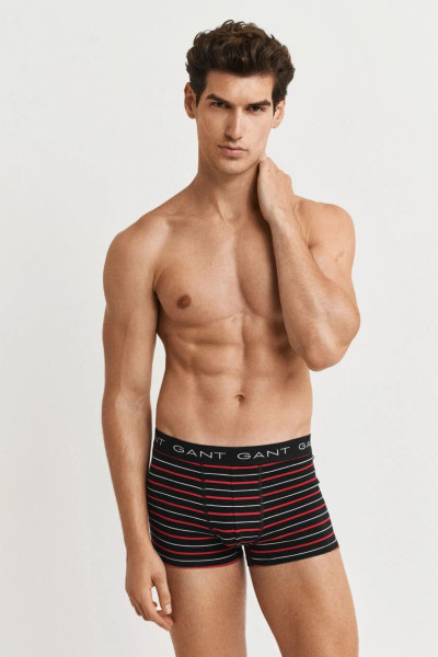 SPODNÁ BIELIZEŇ GANT STRIPED TRUNK 3-PACK GIFT BOX - Fotografia č. 2