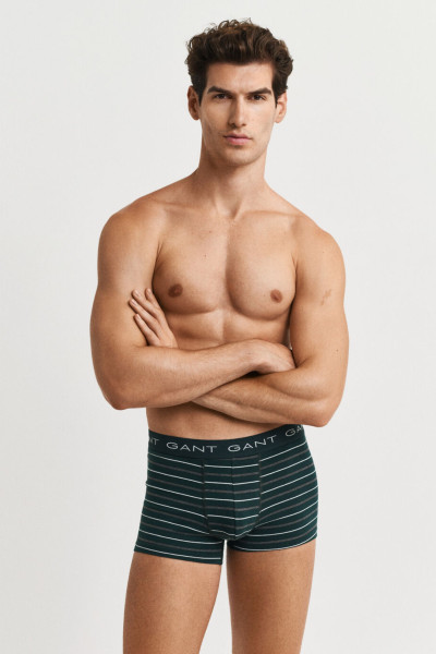 SPODNÁ BIELIZEŇ GANT STRIPED TRUNK 3-PACK GIFT BOX - Fotografia č. 2