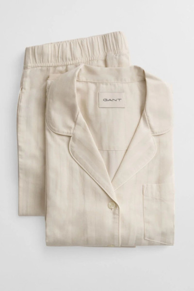 PYŽAMO GANT SATIN STRIPE PAJAMA SET GIFT BOX - Fotografia č. 1