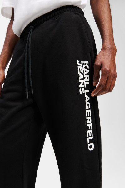 TRÉNINGNADRÁG KARL LAGERFELD JEANS KLJ TEXT LOGO SLIM SWEATPANT - Kép 4