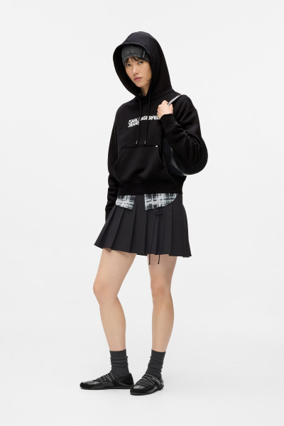 MELEGÍTŐ FELSŐ KARL LAGERFELD JEANS KLJ REG LOGO HOODIE - Kép 2