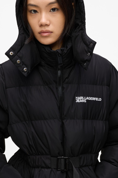 DZSEKI KARL LAGERFELD JEANS KLJ BELTED PUFFER - Kép 5