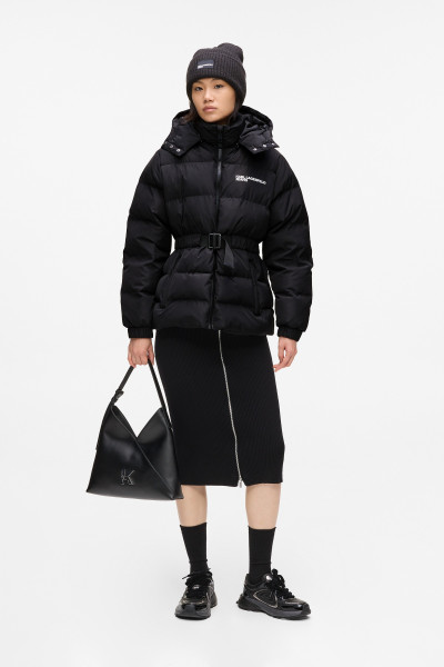 DZSEKI KARL LAGERFELD JEANS KLJ BELTED PUFFER - Kép 2