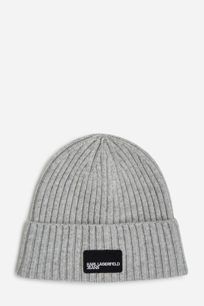 SAPKA KARL LAGERFELD JEANS KLJ TURNED UP BEANIE - Kép 1