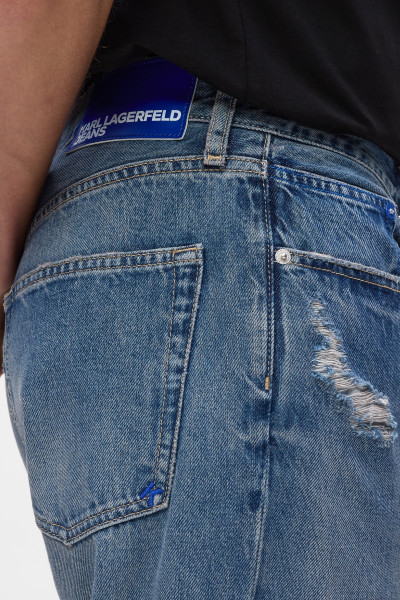 FARMER KARL LAGERFELD JEANS KLJ TAPERED DENIM - Kép 4