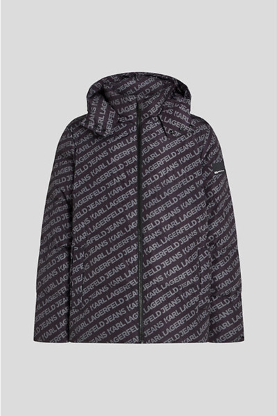 DZSEKI KARL LAGERFELD JEANS KLJ LOGO AOP PUFFER - Kép 1