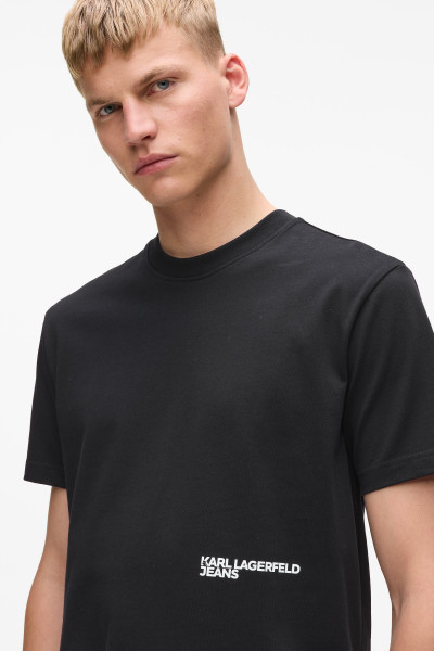 PÓLÓ KARL LAGERFELD JEANS KLJ REG KARLISM TEE - Kép 4