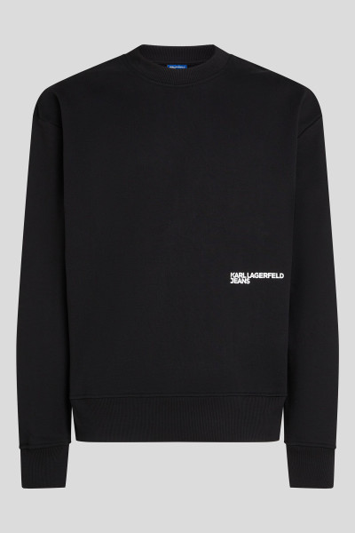 MELEGÍTŐ FELSŐ KARL LAGERFELD JEANS KLJ RELAXED KARLISM SWEAT - Kép 5