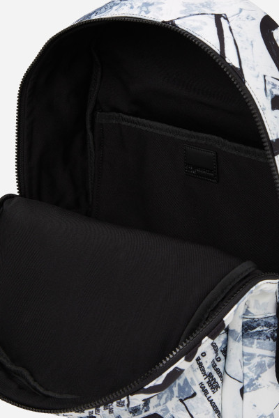 HÁTIZSÁK KARL LAGERFELD JEANS KLJ ESSENTIAL NYLON BP AOP - Kép 4