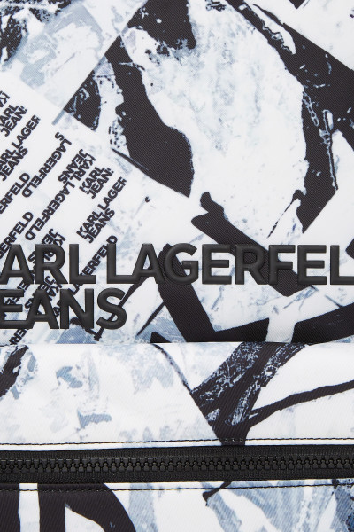 HÁTIZSÁK KARL LAGERFELD JEANS KLJ ESSENTIAL NYLON BP AOP - Kép 5