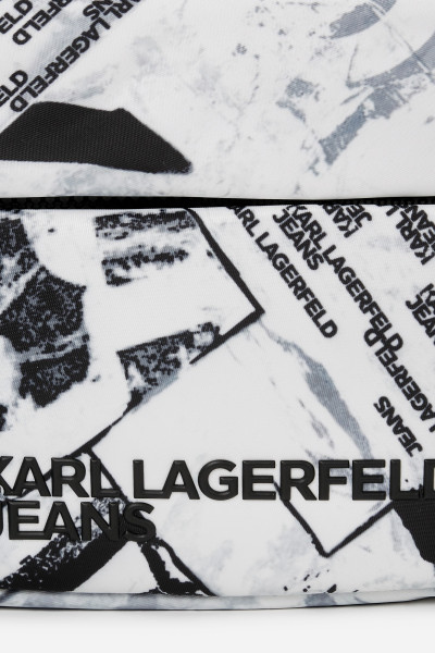 CROSSBODY KARL LAGERFELD JEANS KLJ ESSENTIAL NYLON CB AOP - Fotografia č. 5