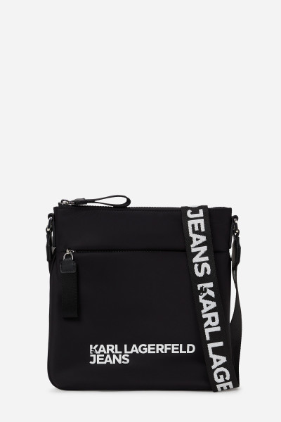 CROSSBODY KARL LAGERFELD JEANS KLJ ESSENTIAL NYLON FLAT CB - Kép 1