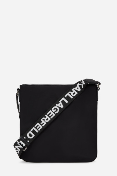 CROSSBODY KARL LAGERFELD JEANS KLJ ESSENTIAL NYLON FLAT CB - Kép 3