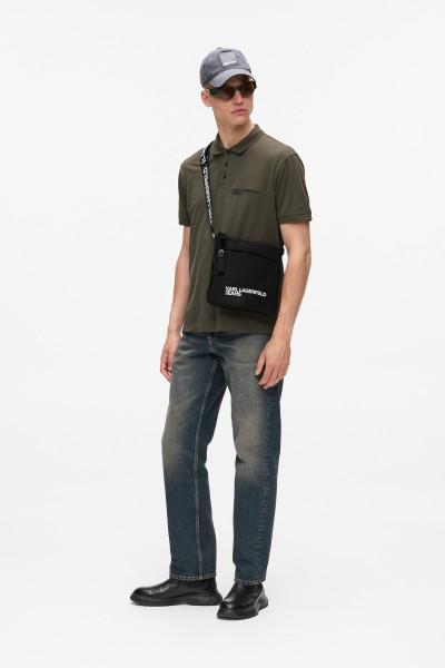 CROSSBODY KARL LAGERFELD JEANS KLJ ESSENTIAL NYLON FLAT CB - Kép 2