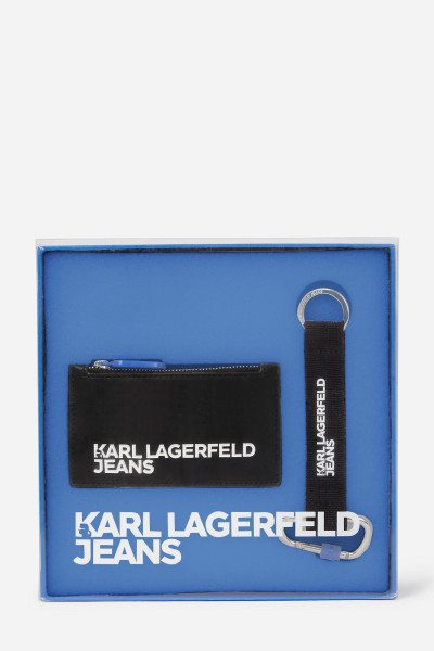 PÚZDRO NA PLATOBNÉ KARTY KARL LAGERFELD JEANS KLJ ESSENTIAL CHLDR KCHAIN GP - Fotografia č. 1